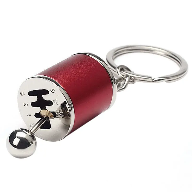 Брелок из цинкового сплава брелок 6-Скорость рычага переключения передач подарки