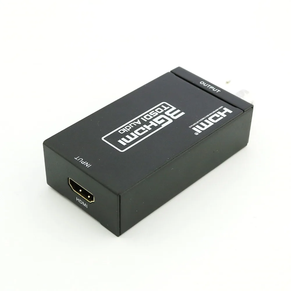10 шт. мини HDMI в SDI видео/аудио конвертер SD-SDI/HD-SDI/3G-SDI поддержка 720 p/1080 p EU/UK/US |