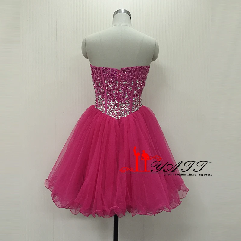 2016 скромное платье для девочек 8 класса милое выпускного вечера шикарное розовое