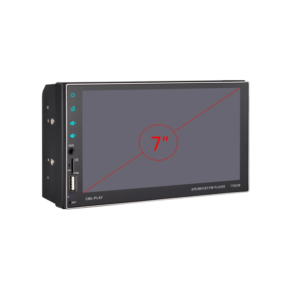Автомагнитола 2 Din 7 &quotАвторадио с сенсорным экраном Bluetooth зеркальная поверхность