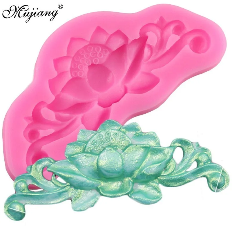 Lotus Relief силиконовая форма для тортов инструменты украшения из мастики печенья