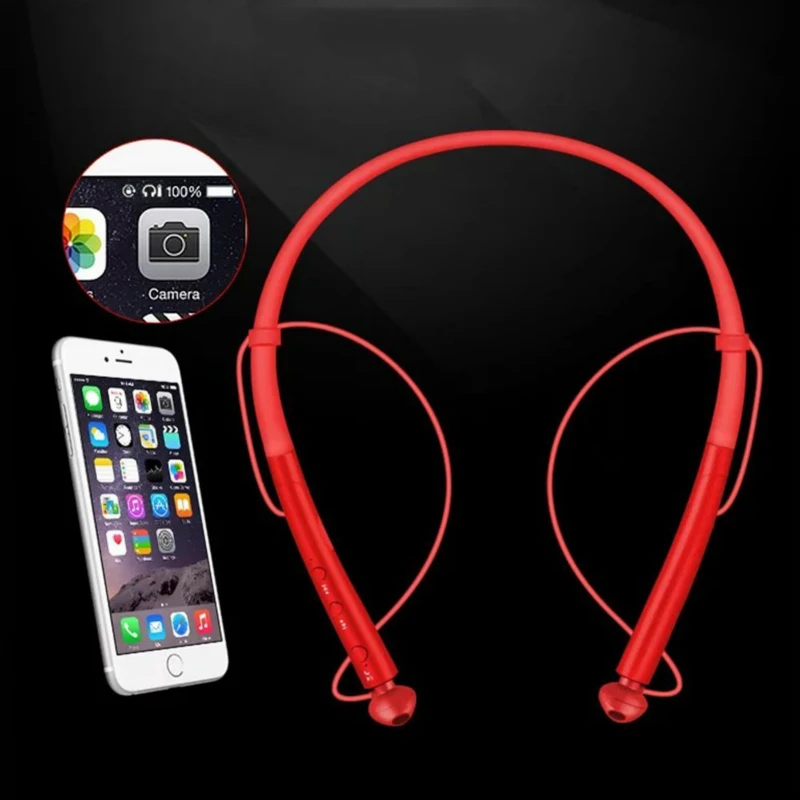Bluetooth 4 2 наушники с магнитным шейным ремешком спортивные легкая беспроводная
