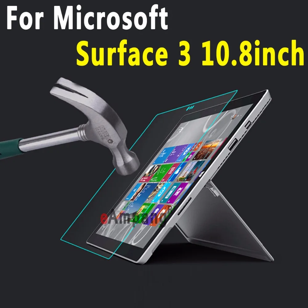 Премиум 0,3 мм 9H HD закаленное стекло для microsoft Surface 3 Pro 3 Pro 4 Pro 6 Pro 7 12,3 Защитная пленка для экрана