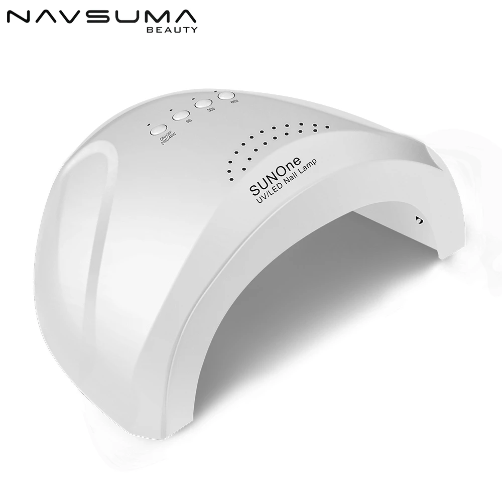 NAVSUMA sun УФ светодиодная лампа для ногтей сушки гель лака маникюра солнце Сушилка 48