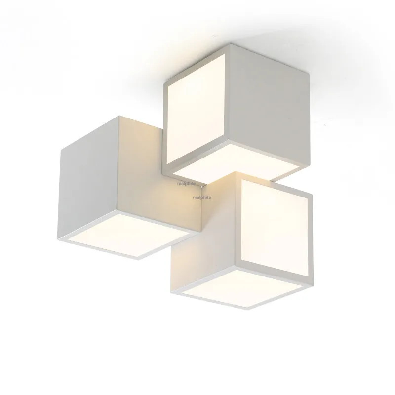 Современный светильник креативный Magic Cube Design Pendnat скандинавский простой домашний