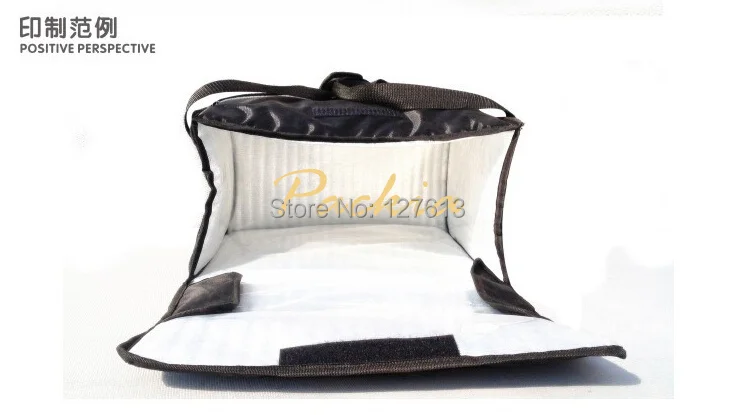 

Pizza delivery bag for Four 12" pizza boxes PDB-004 Pizza thermal insulation bag Take out food
