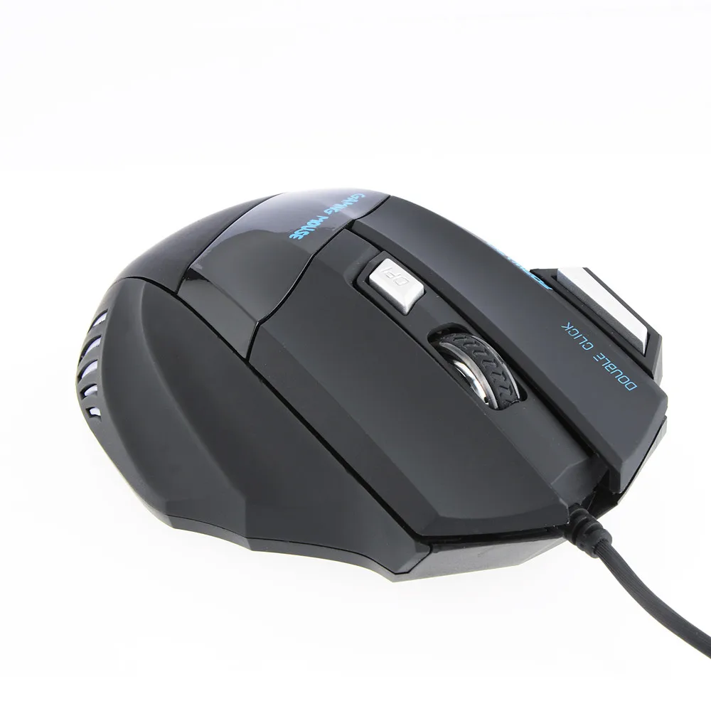 Продвижение 3200DPI Проводная игровая мышь светодиодный оптический 7D USB Pro Gamer