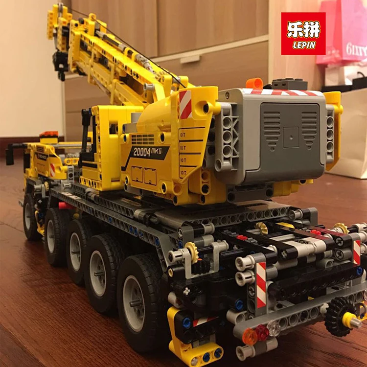 DHL 20004 2606 шт моторная техника мощный мобильный кран Mk II модель строительные наборы блоки кирпичи Рождественский подарок игрушка 42009