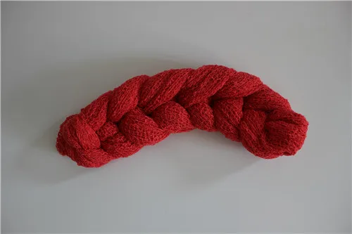 coral rose 40*150 см трикотажная стрейч-обертка для новорожденных, реквизит для фотосессии, шаль для новорожденных, стрейчевая вязаная обертка, одеяла различных цветов - Цвет: coral rose