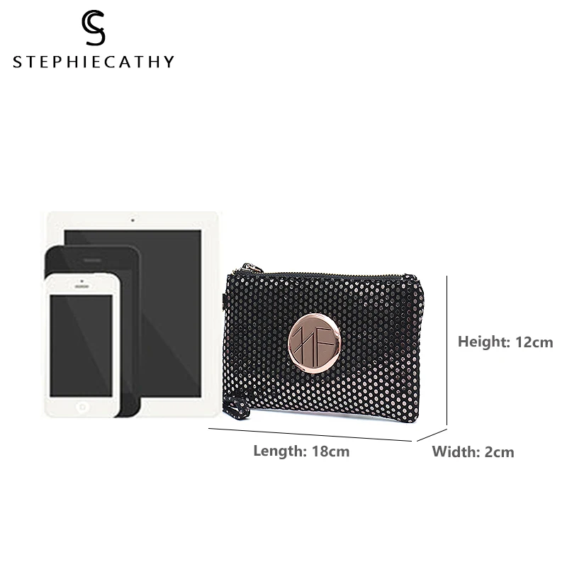 SC маленькие женские кошельки из натуральной кожи с ремешком на молнии сумочка