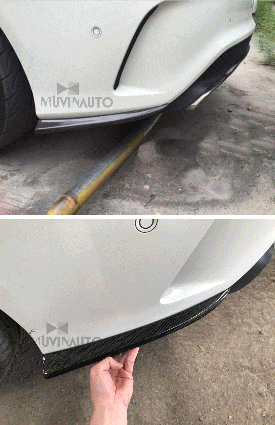 Для Mercedes cla класс W117 CLA45 AMG углеродного волокна задний разветвитель C117 CLA250 CLA260 задний бампер для губ сзади сплиттер