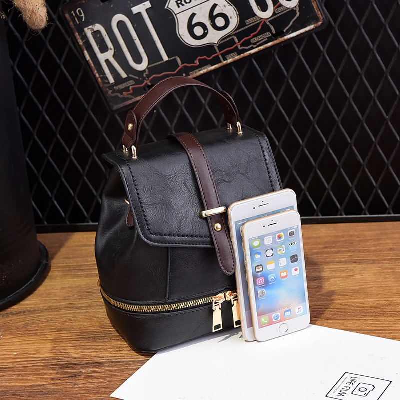 WERAIMJX кожаный рюкзак модный новейший Mochila Feminina Большая вместительная сумка для