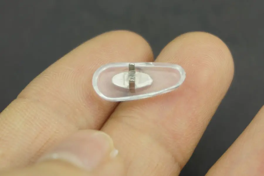 2 шт./лот Прозрачная силиконовая накладка на нос наклейка солнцезащитные очки