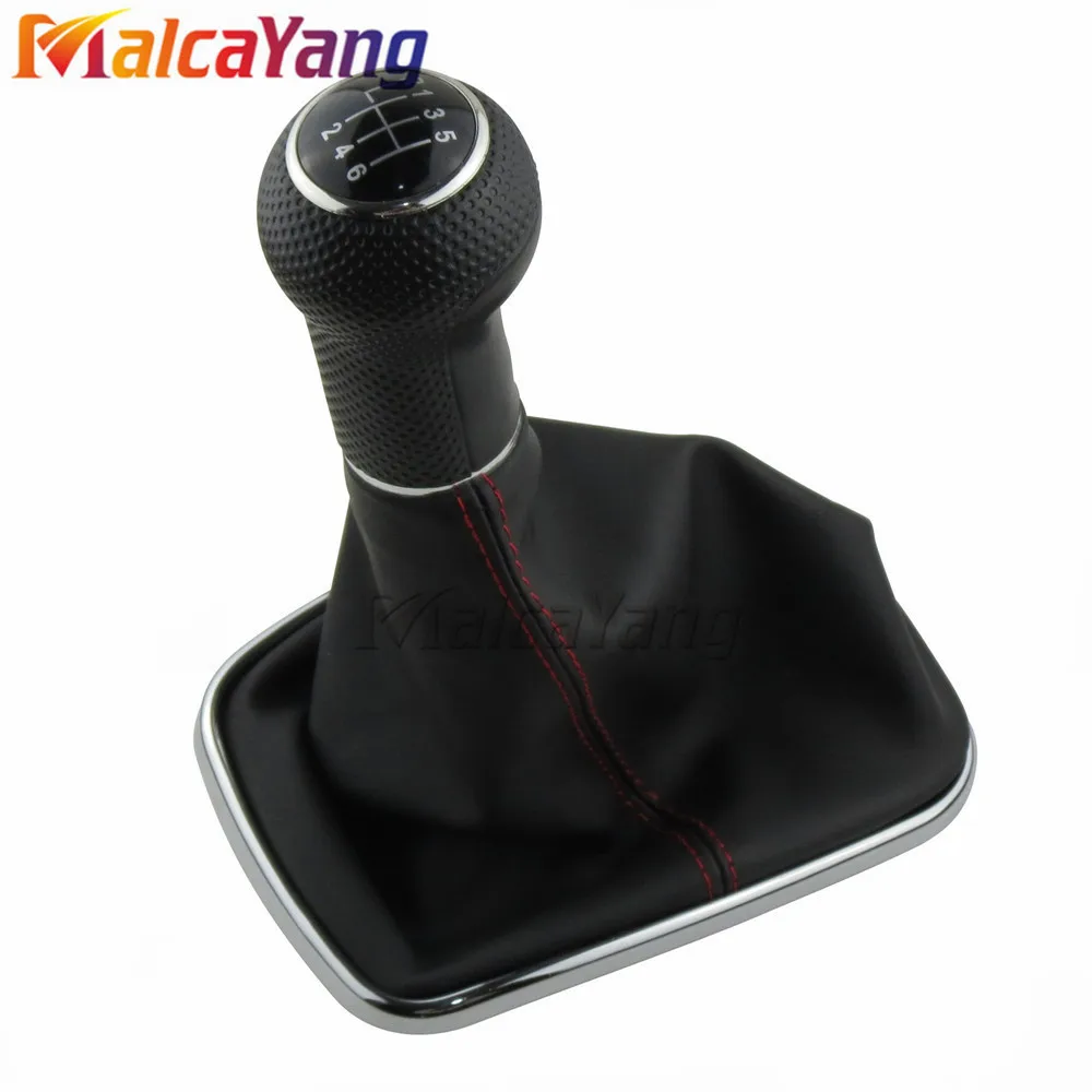 6 Speed Для Volkswagen V-W Golf 4 IV MK4 G-TI R32 Bora Je-tta 1999-2004 5 6 скоростей 12 мм рукоятка для рычага переключения передач - Название цвета: 6 Speed