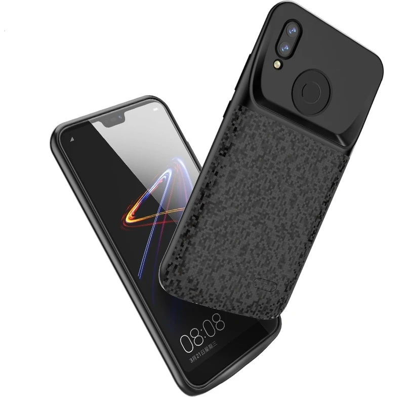 Для huawei p20 lite Мощность случае 4700 мАч Батарея резервного копирования Зарядное