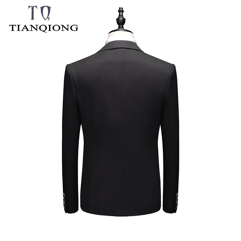 Двубортный мужской костюм 2019 новейший дизайн пальто брюки брендовая одежда