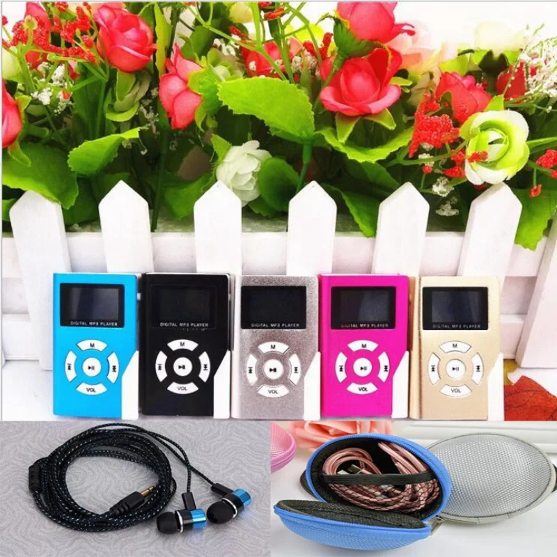 Новая коробка Горячая продажа USB мини LCD портативная Поддержка 32 Гб SD TF карта MP3