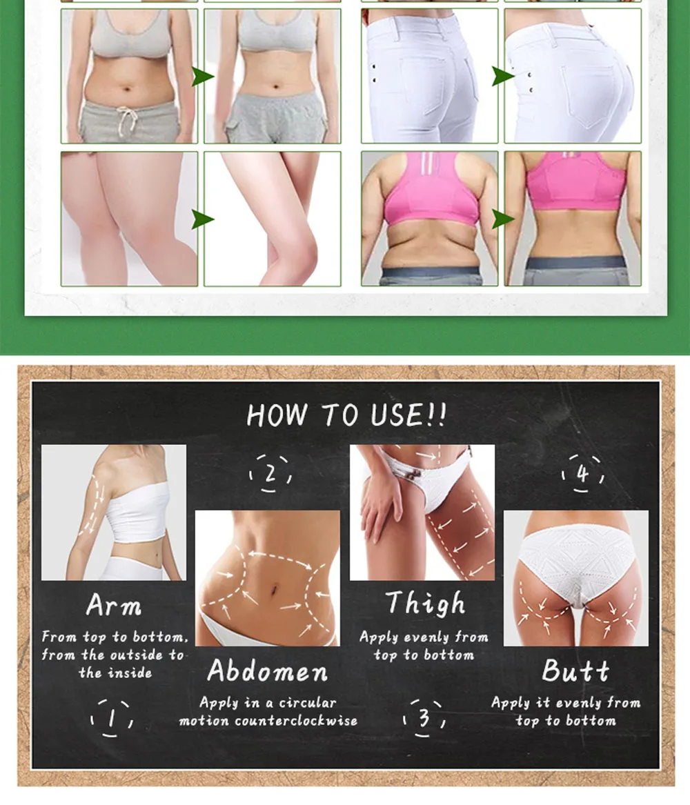 Гиалуроновая кислота SlimmingCream потеря жира потеря веса ноги тела Талия продвижение сжигания жира тонкая талия дымоход крем по уходу за телом Лифт Инструмент