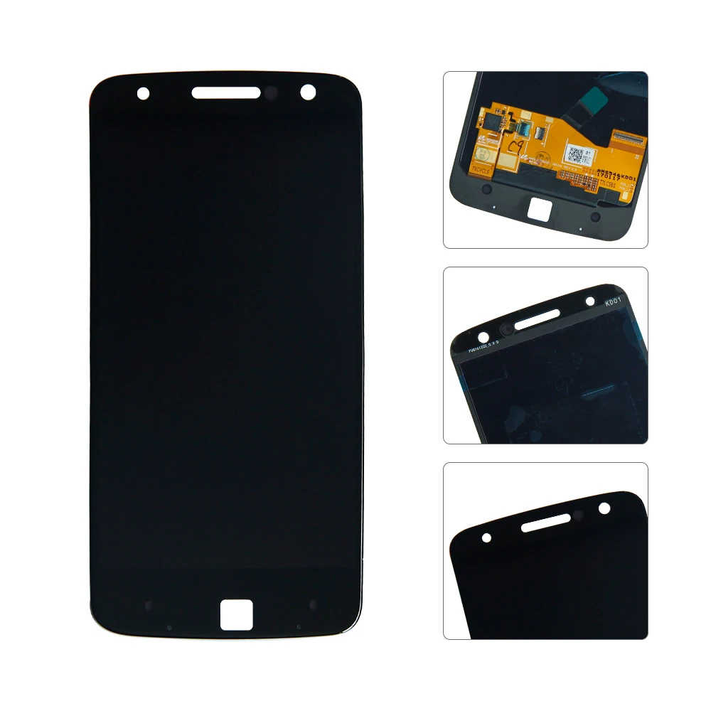 Для Motorola Moto Z Droid XT1650 01 03 05 ЖК дисплей сенсорный экран дигитайзер сборка Замена|lcd