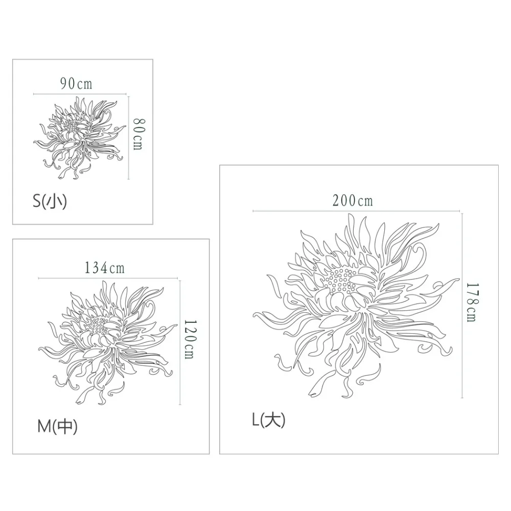 Креативные романтические Подсолнухи 3D декоративные зеркальные настенные