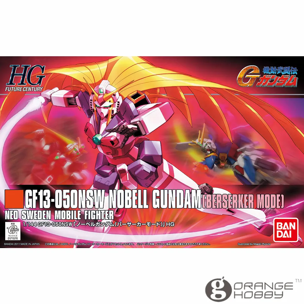 Набор моделей для мобильных телефонов OHS Bandai HGUC 129 1/144 GF13 050NSW нобелл Гундам
