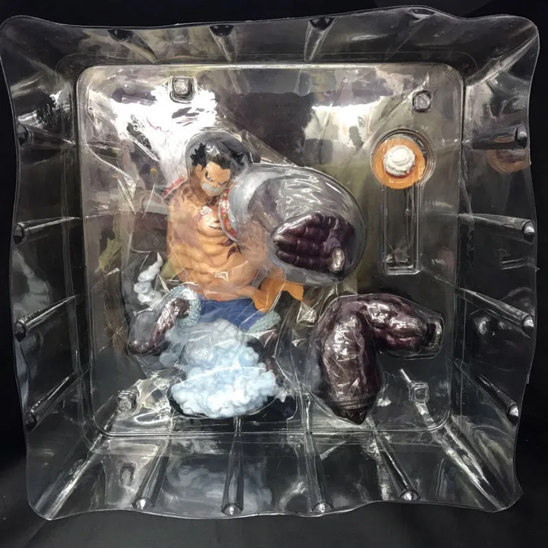 8 &quotone piece Аниме Обезьяна D Luffy gear 4 Ape King Kong пистолет Abilitors Ver. В коробке 26 см ПВХ