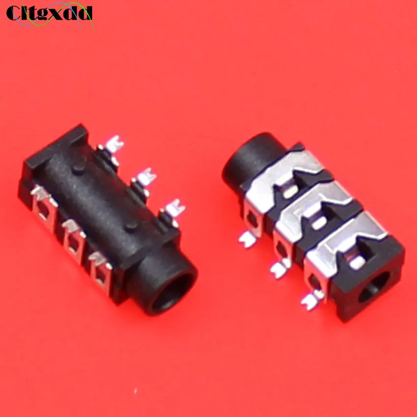 Гнездовой разъем для наушников cltgxdd 3 5 мм 6 контактный SMT SMD|l connector|interface audio |