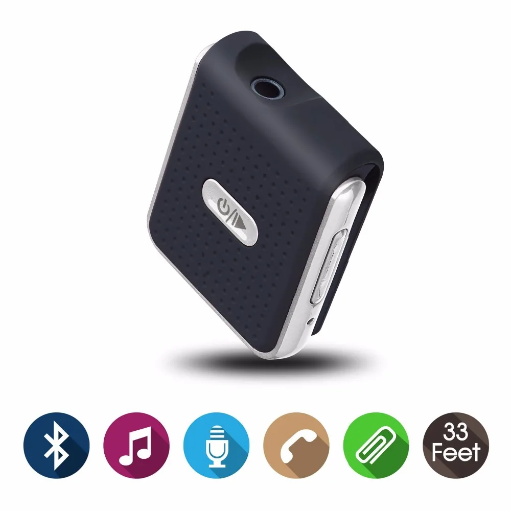 Nulaxy Bluetooth приемник портативный стерео Hands-free аудио адаптер автомобильный