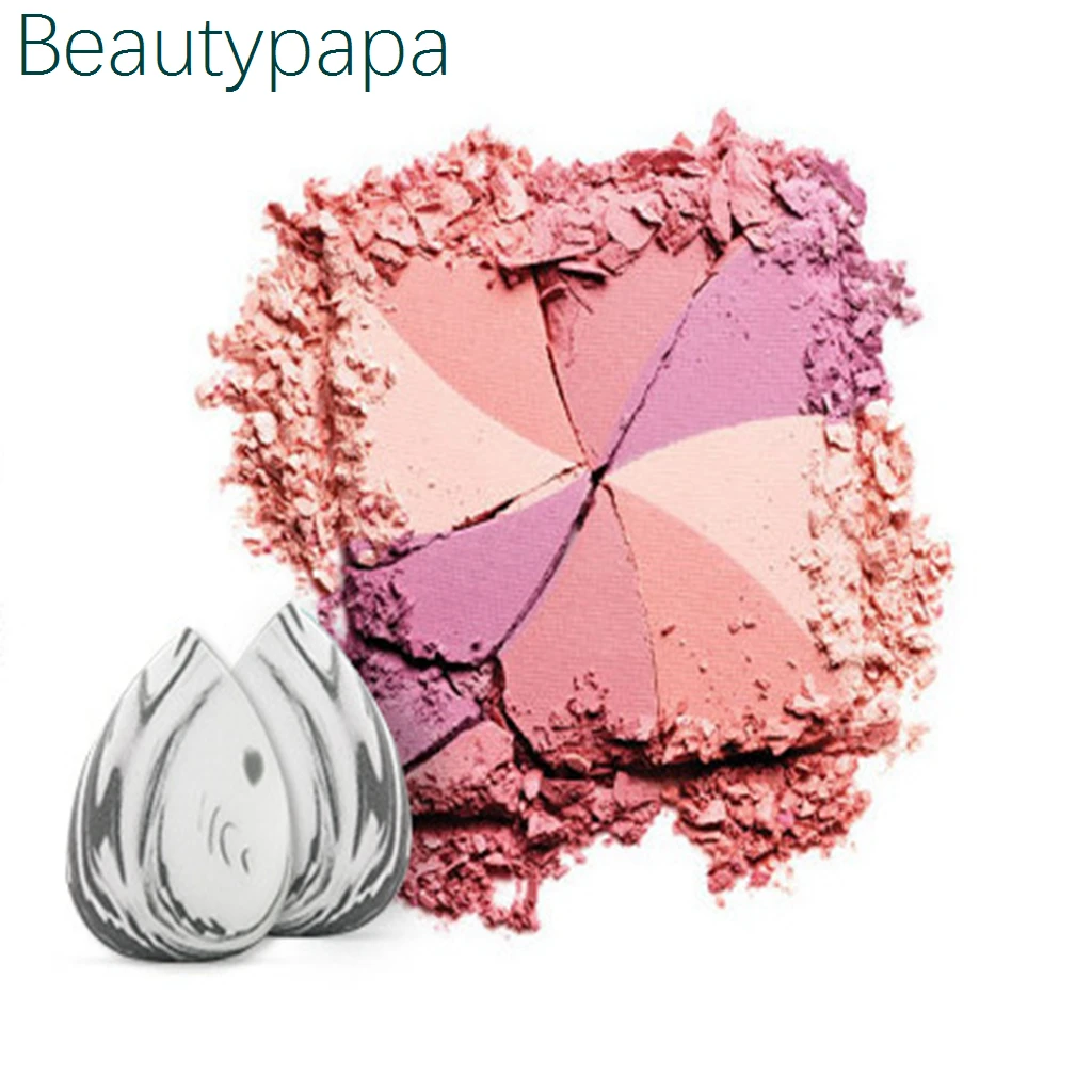 Спонж BeautyPaPa из нелатекса для смешивания мрамора спонж косметики супермягкий