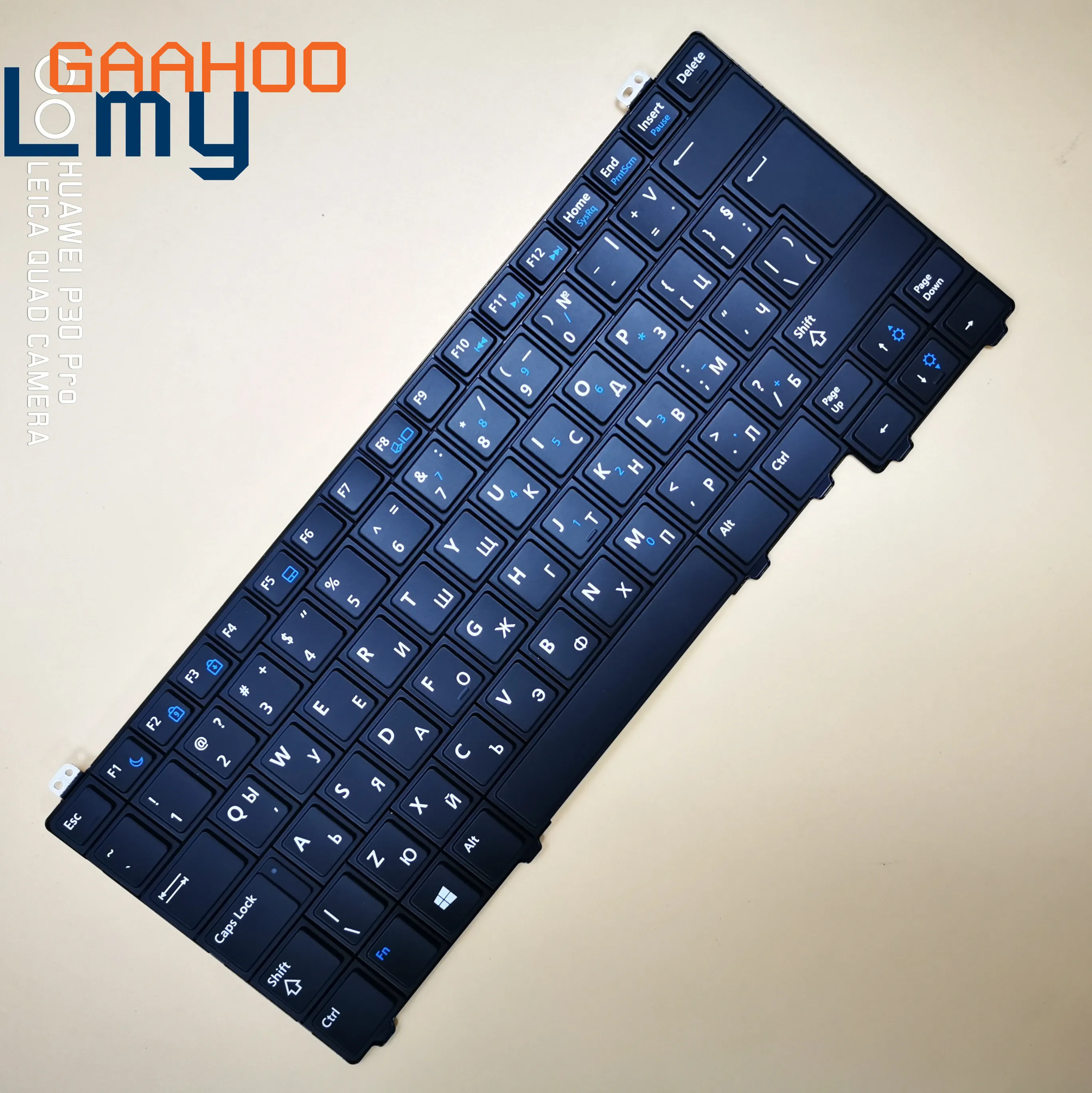 Новая Оригинальная Русская клавиатура для ноутбука DELL LATITUDE E5440 5440 черная 00K8PK|Клавиатуры замены| |