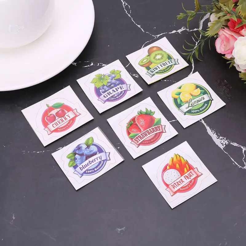 5 шт. наклейки этикетки фруктовый узор Сделай Сам скрапбук украшение Пастер для