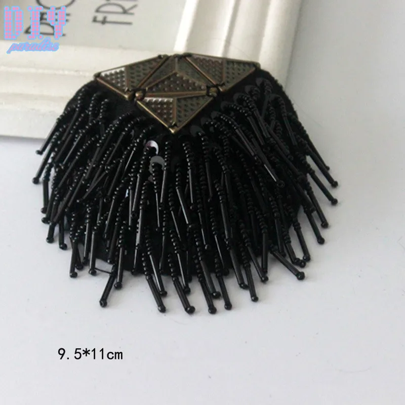 2 шт. брошь на плечо с бусинами и кисточками|Значки| |