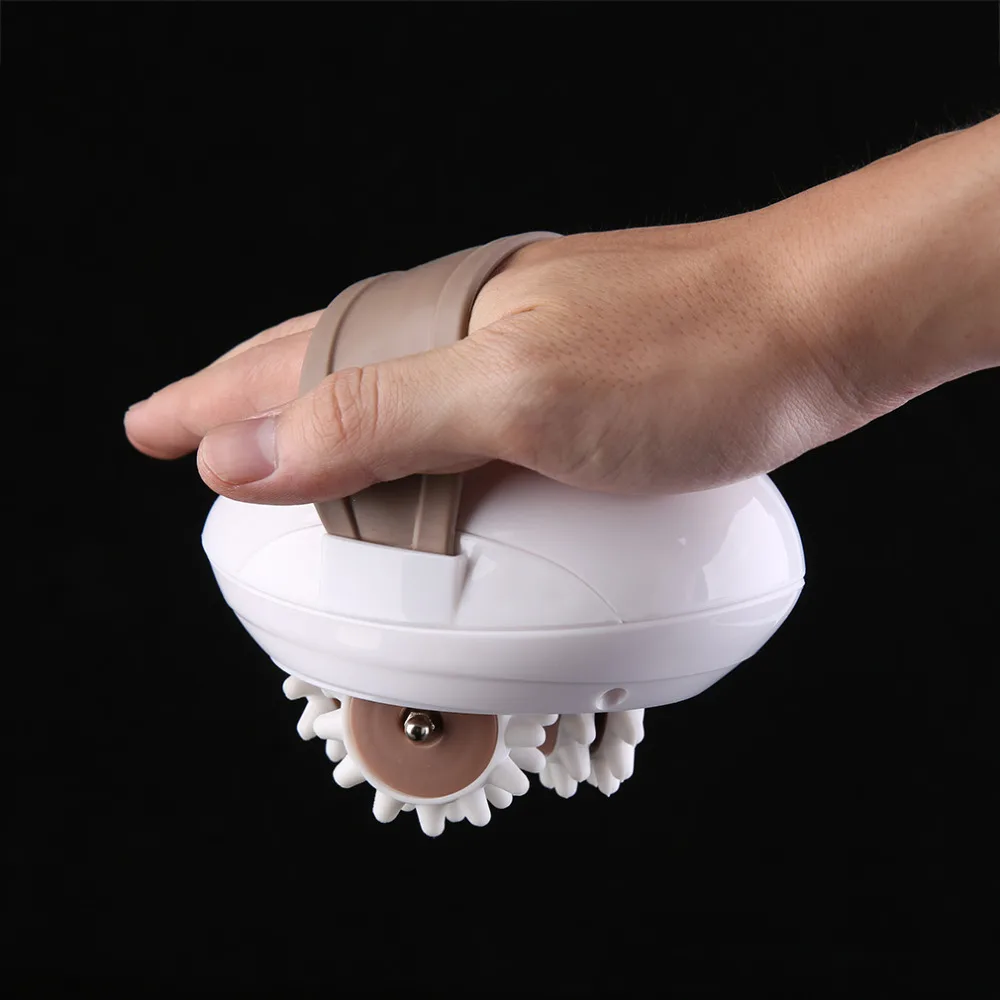 Body Fat Burning 3D Mini Facial Kneading Massage Roller Electric Anti-Cellulite Control System Massager Slimmer new |