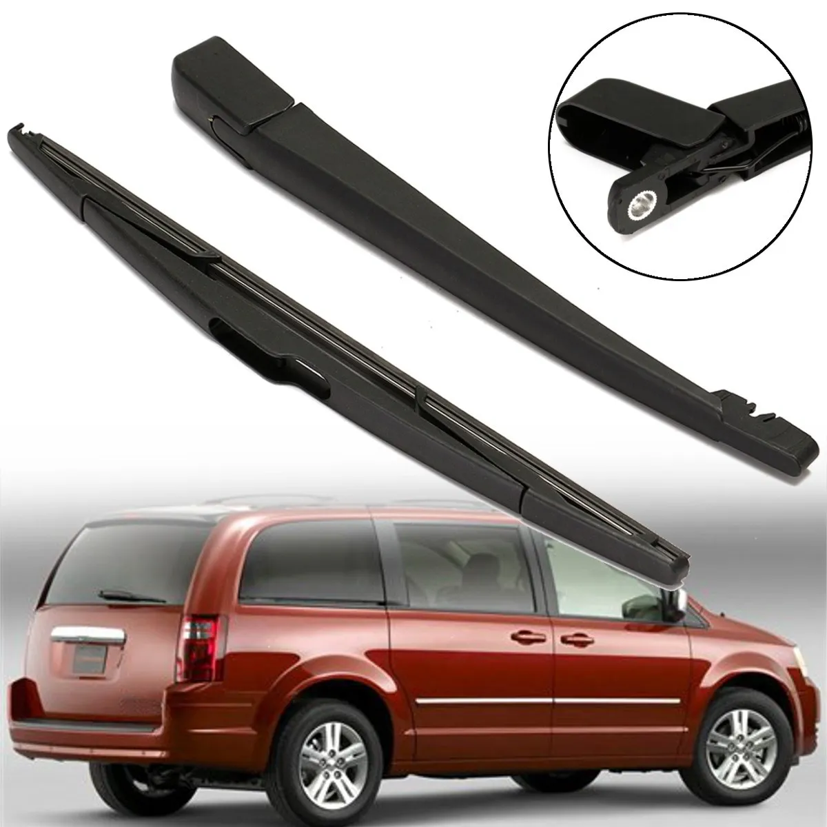 Щетка стеклоочистителя заднего стекла + щетка для Dodge Caravan Chrysler Town & Country 2008