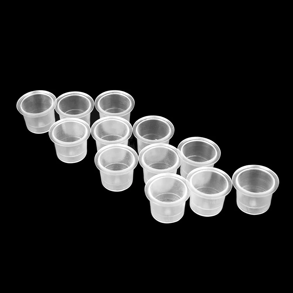 100 шт. одноразовые чернила для татуировок 15 мм|ink cups|pigment cupscup cap |