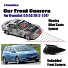Автомобильная камера переднего вида для Hyundai I30n FD GD PD 2009-2020 2010 2013 не заднего вида парковочная камера HD CCD ночное видение