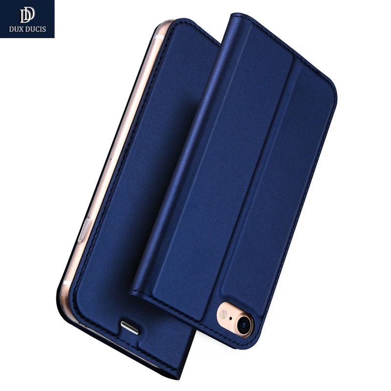 DUX DUCIS Оригинальный Роскошный флип-чехол из искусственной кожи для iphone 7 Plus