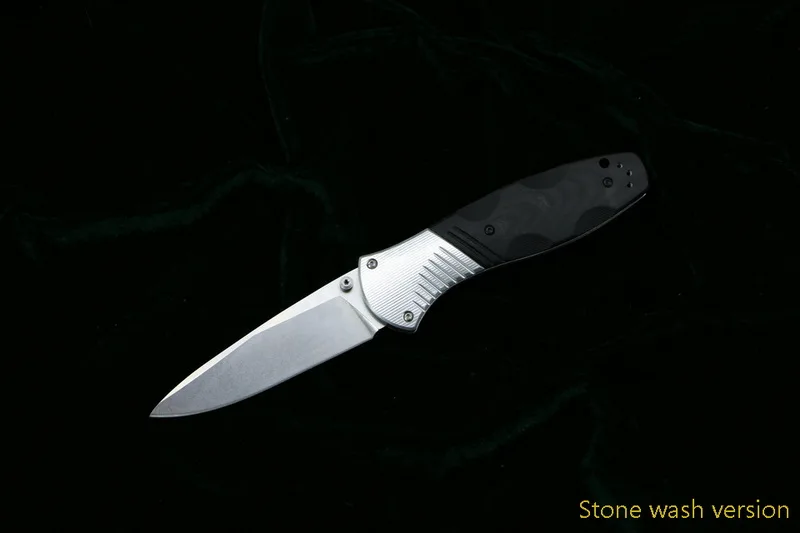 Stone wash version LOVOCOO Акция 581 D2 стальной алюминиевый G10 складной нож с ручкой для походов на открытом воздухе Карманные охотничьи кухонные ножи для выживания инструмент для повседневного использования - Цвет: Stone wash version