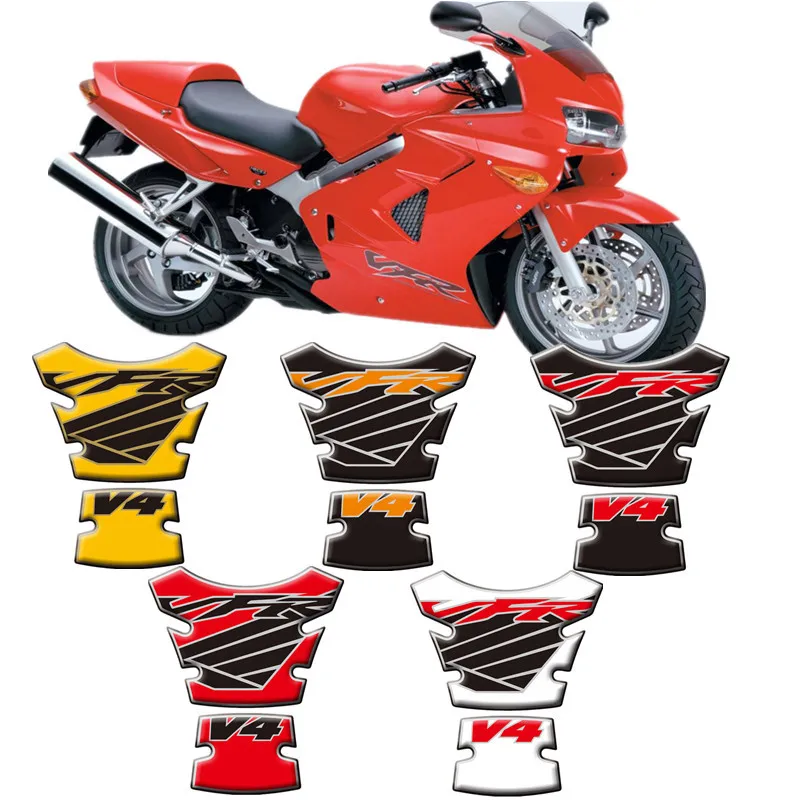 

Защитные наклейки для мотоцикла, 3D наклейки на топливный бак для Honda Interceptor VFR800 V4 1998-2009