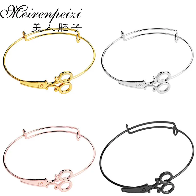 Регулируемый браслет для парикмахеров стилистов волос|charm bracelet|scissor braceletpersonalized