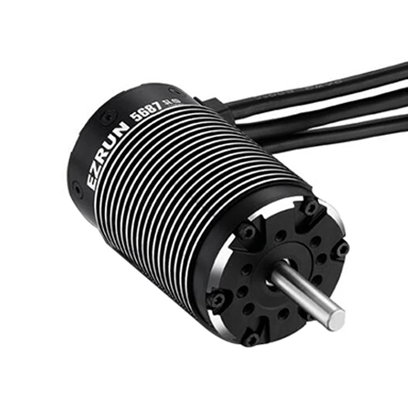 Щеточный электронный регулятор скорости HobbyWing EZRUN-SL 4985 1650KV/5687SL 1100KV Бессенсорный Бесщеточный 4-полюсного мотора MAX6 160A ESC Водонепроницаемый для 1/6 1/7 RC автомобиль