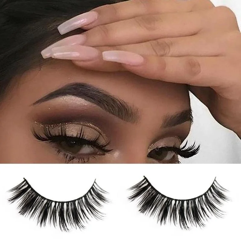 2018 Eyelashes Magnetic 3D Double Magnet Fals 1 Pair Wear Without Glue Natural Various Style Make With | Красота и здоровье
