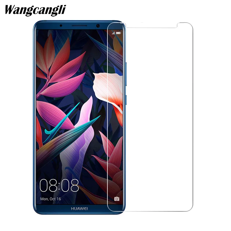 Защитное стекло 2.5D hd для huawei p smart 2018 простое в установке покрытие mate 10 pro|Защитные