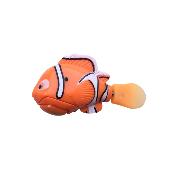 orange nemo Flash swim ming электронные игрушки для купания для домашних животных, для детей, для ванной, с питанием от аккумулятора, для плавания, роботизированные для украшения аквариума - Цвет: orange nemo