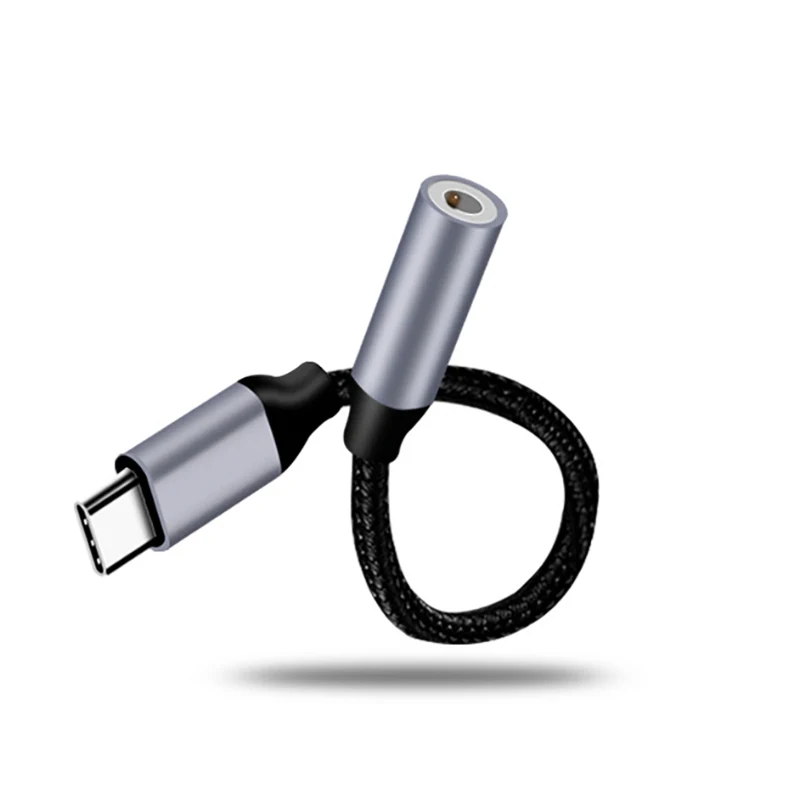 Usb type-C до 3 5 мм наушники Контактное переходное устройство Aux аудионаушники с