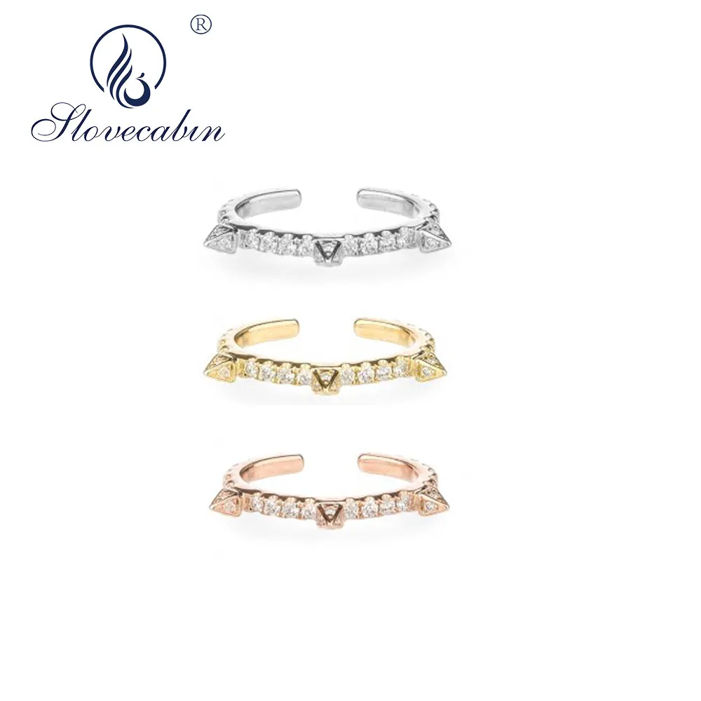 Женские сережки без пирсинга, серебряные, 925 пробы