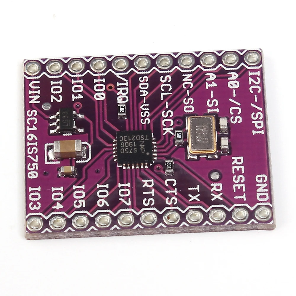 CJMCU-750 SC16IS750 Одноместный UART с I2C-bus/SPI интерфейсный модуль | Электронные компоненты и