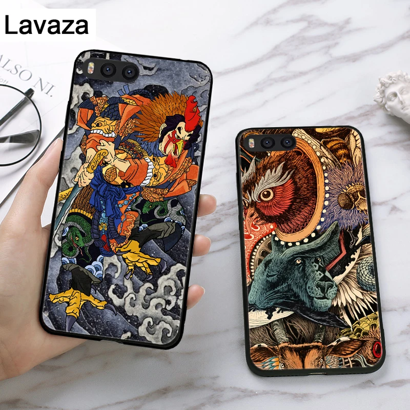 Lavaza японского стиля японский силикон чехол для Xiaomi Redmi 4A 4X5 5A 6 6A 7 7A 8 8A K20 Pro Plus S2 Go
