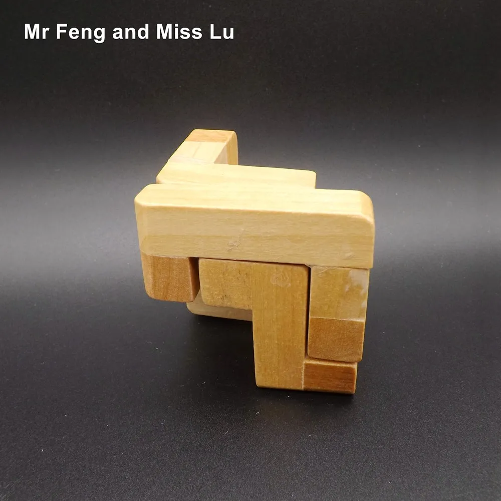 Классическая деревянная игра Kong Ming Lock Веселые Обучающие игрушки подарок для
