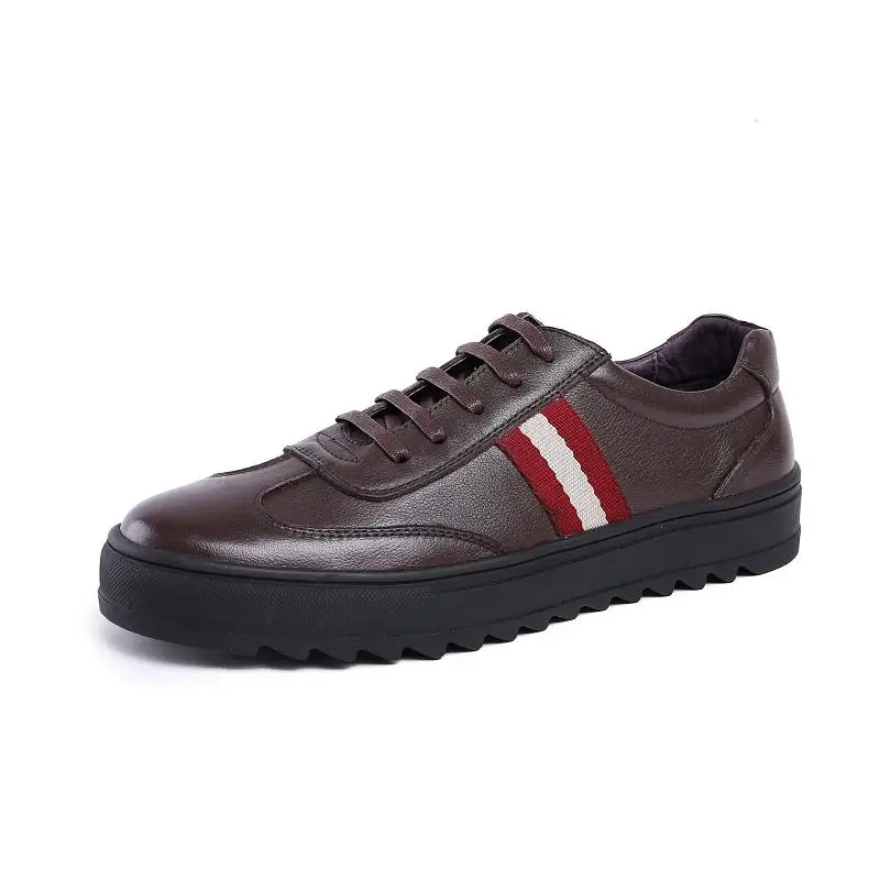 MYCORON New Arrivals Genuine Boots Leather Men Slip-On Shoes Luxury Designers Breathable Sepatu Kulit Pria | Обувь